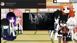 ❤•HASHIRA REACT TO - {( Shinobu and Giyuu )} SHIP•❤