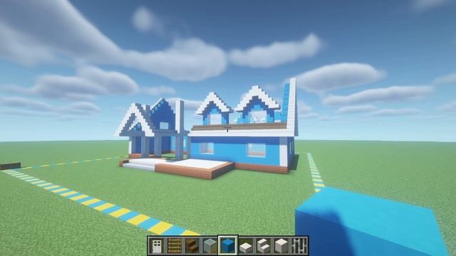 Minecraft Tutorial: How To Make The Hello Neighbour House Original "Alpha 2 Neighbour House" смотреть онлайн