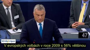 Projev Viktora Orbána v Evropském parlamentu 2018-09 (Středoevropan.cz)