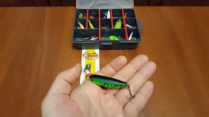 Unboxing с ZipBaits Crazy Bee Fakie Dog и колебалкой Trout Pro Pike по заказу Fmagazin.ru