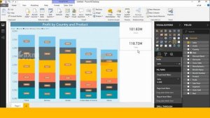 Power BI Custom Visuals -Stacked Bar Chart Power BI Custom Visuals