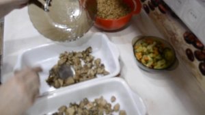 Гречка в духовке: рассыпчатая, с овощами и мясом.