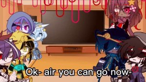 Sans AUs reaction to ink & Error //Ft Sans Au & 2 character’s//Gacha Club//