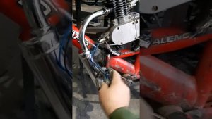 Делаю дырчик. из велосипеда форворд..
