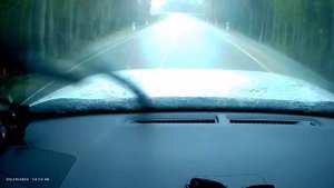 Попали в сильнейший град