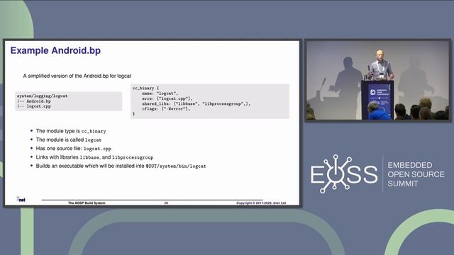 The AOSP Build System - Chris Simmonds, 2net смотреть онлайн