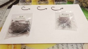 Офсетные крючки 2/0# 3/0# 4/0# 6/0# с пружинкой.Обзор.