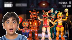 ЯРИК ИГРАЕТ ВО FNAF 2! АНИМАТРОНИКИ СОШЛИ С УМА В ПЯТУЮ НОЧЬ! ЗРЯ ПАПА РОБ ОСТАВИЛ ЕГО ОДНОГО!