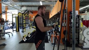 Разгибание на трицепс в блоке. Разгибание рук в кроссовере. Техника выполнения