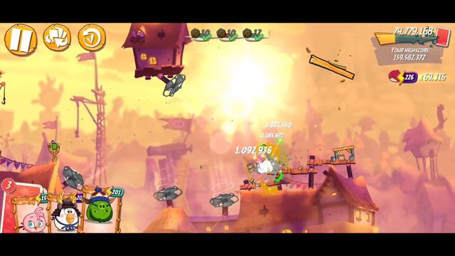 Angry birds 2 mighty eagle bootcamp Mebc without extra birds 19 June 2023 ( 13 rooms)#ab2 mebc toda смотреть онлайн