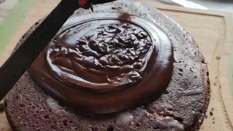 тортик из черемуховой муки от бабушки