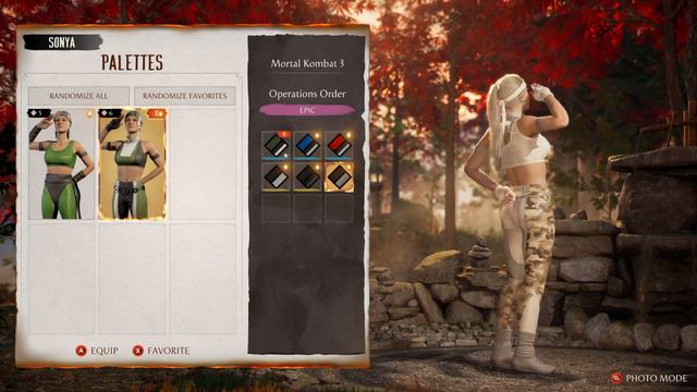 MK1 - Sonya Blade All Mk3 Skins