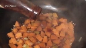 Рисовая лапша с креветками