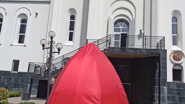Великий православный праздник ПАСХА.Идем в храм святого духа.Краснодар ул.Сормовская.