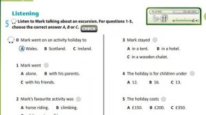 Excel 6 module 6 p71 ex5 Dialogue listening