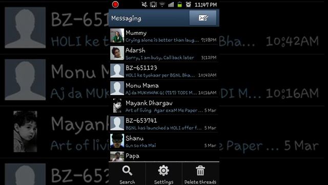 SMS to MMS convert problem in android galaxy s2