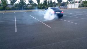 Burnout BMW 530D E60 PACK M