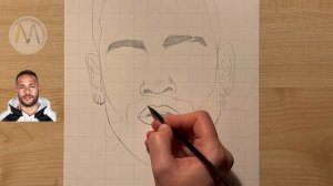 Как нарисовать Неймара / Neymar drawing