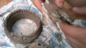 Генератор замена диодного моста Ниссан