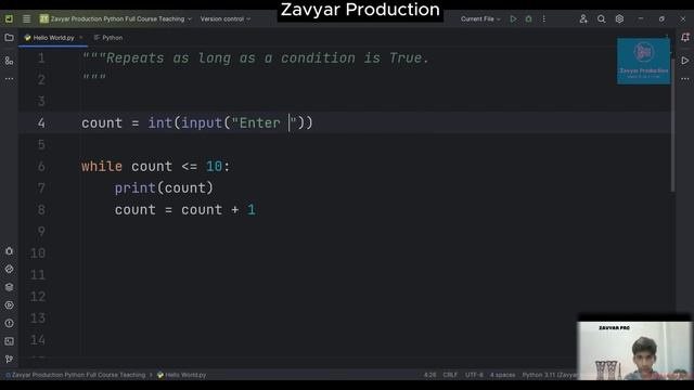 Python's Powerful While Loop(Perform 1000000 Time With Ease): Iterating with Control #8