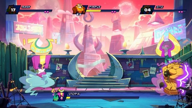 Battletoads 2020 - Final Boss, ENDING, & Credits (XBOX ONE X) смотреть онлайн