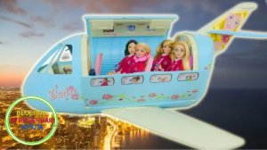 Новый самолет куклы Барби / Пилотная кукла / дорожные аксесуары