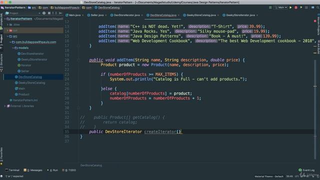 4  Rolling our Own Iterator Class