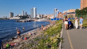 Пляж ДВВИМУ, Владивосток. #БлогВладивосток