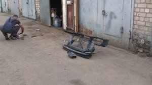 Покраска кабины ГАЗ-53 по-быстрому. (Для техосмотра)