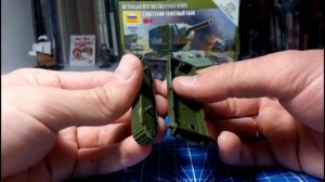 Обзор танка КВ-2 в масштабе 1/100 от фирмы ZVEZDA. ART OF TACTIC