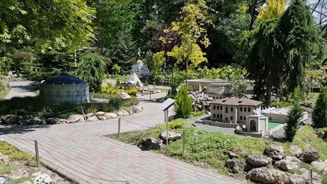 Парк миниатюр в Бахчисарае.