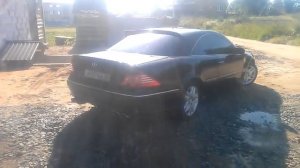 Нереальный звук выхлопа Mercedes CL 215 Brabus!