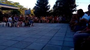 Танцевальный батл в лагере