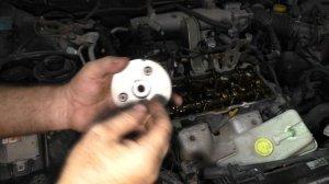 Замена цепи ГРМ Nissan Almera .