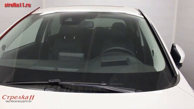 Дефлектор лобового стекла Стрелка-2 MAZDA CX-5 II 2017-н.в. - strelka11.ru смотреть онлайн