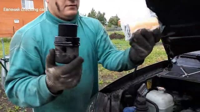 Замена масляного фильтра Хендай Туксон дизель своими руками! смотреть онлайн