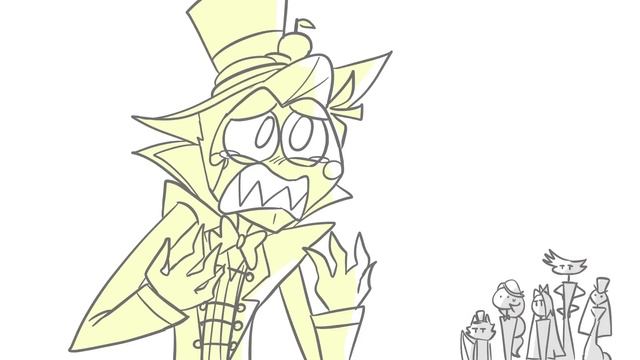 HAZBIN HOTEL ANIMATIC | Alastor vs Lucifer Fandub Latino