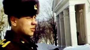 1987 год. Тюмень. ТВВИКУ имени маршала Алексея Прошлякова. Курсант Алексей Прошляков.