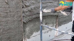 Цементно известковая штукатурка ПЦШ-016. Видео инструкция