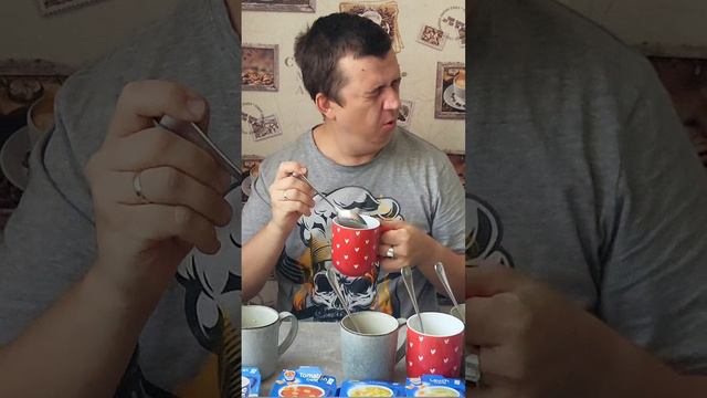 Проба сухих, немецких супов!  #family #рецепты #vlog #юмор #еда #смех