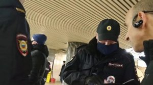 14.01.2021 Москва, метро, переход с Курской на Чкаловскую