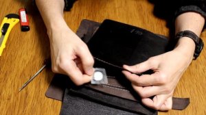 Кожаная мужская сумка своими руками - пошаговый МК