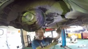 Митсубиши Лансер Х (Mitsubishi Lancer X) ремонт задней подвески в Машины Людям