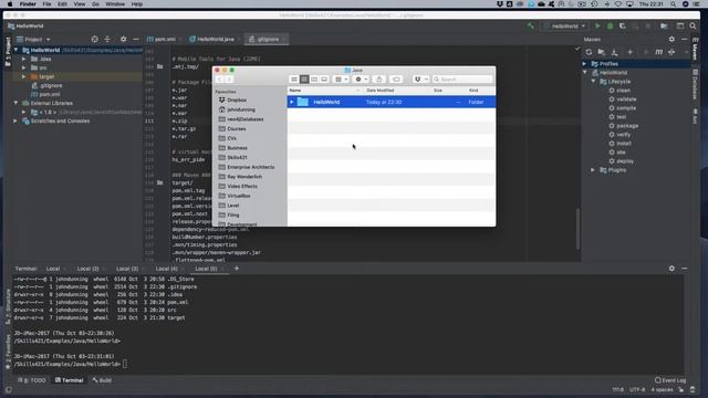 Publish Our HelloWorld project to GitHub смотреть онлайн