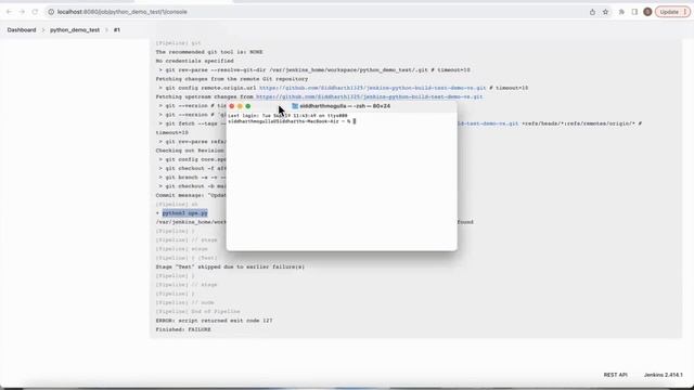 Jenkins CICD Pipeline Tutorial for Python Project