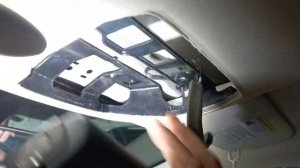 Ford C Max как снять центральный плафон