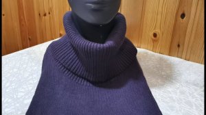 Двойная манишка из старого джемпера) #переделки #переделкаодежды #манишка