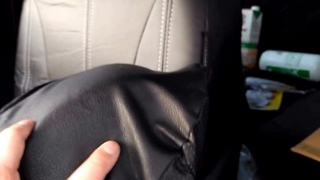 Авто чехлы с АлиЭкспресс, Кожаные - PU авточехлы из Китая. ОБЗОР