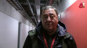 С И  ЛОМАНОВ ПОСЛЕ ЧЕТВЕРТЬФИНАЛА КМ